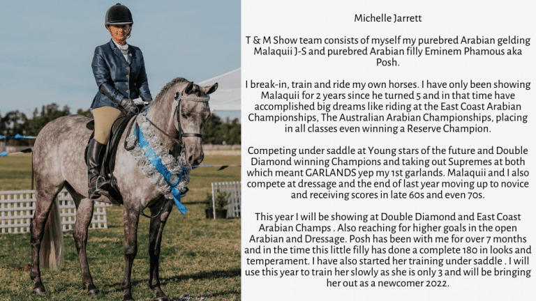 Sponsored Rider - Michelle Jarrett