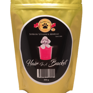 Hair in a Bucket for Dogs - 400g